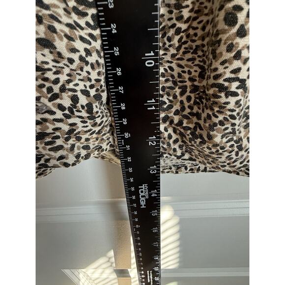 Midnight Sky Size Small Woman Leopard Print Top - Picture 4 of 5